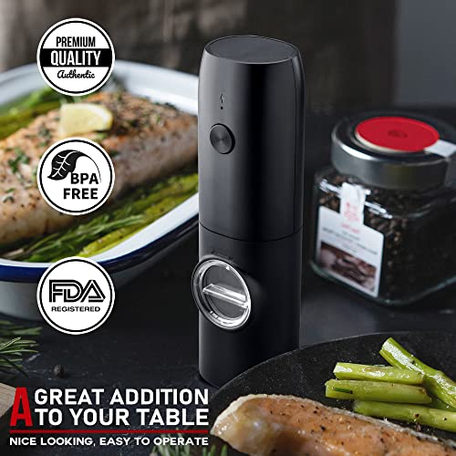 Electric Salt and Pepper Grinder Set of 2