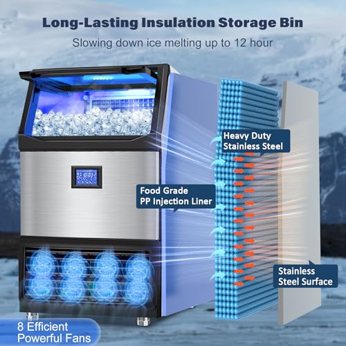 Commercial Ice Maker Machine (500Lbs/24H)