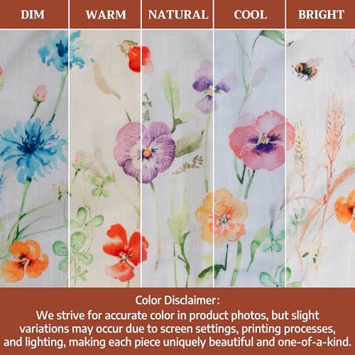 Double Oven Mitts 100% Cotton Double Oven Glove (039 - Summer Whisper / 7" x 35" (Double Oven Mitt))