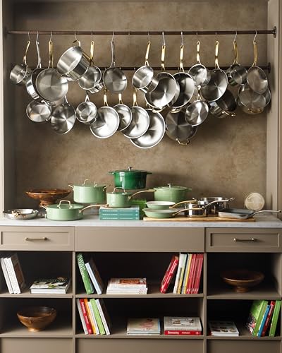 Castelle 10 Piece 18 (Stainless Steel w/ Gold (10pc Set))
