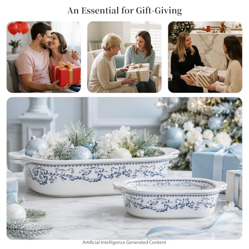 Ceramic Casserole Dish with Lids for Oven