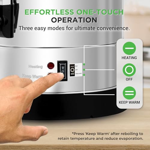 Water Boiler and Hot Water Dispenser (13.7 Quarts)