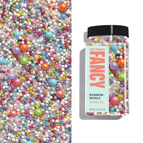 Rainbow Royale Mixed Candy Pearl Sprinkles 1 Pack (1 Pack / Rainbow Royale)