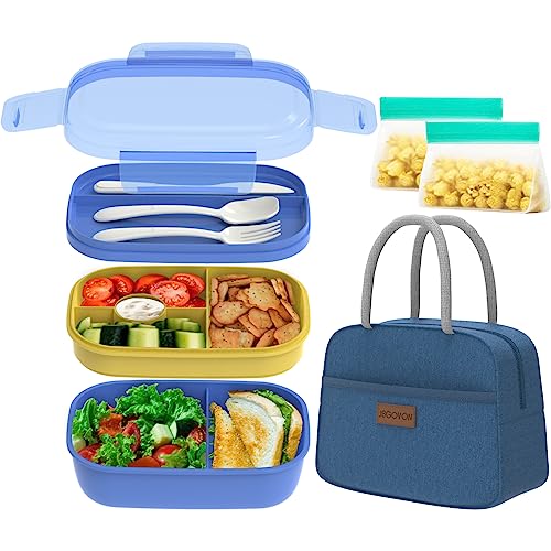 Leakproof Bento Box & Insulated Lunch Bag Set