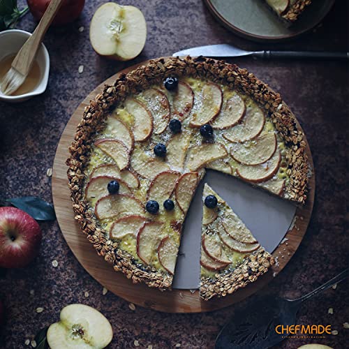 11 Inch Round Tart Pan with Removable Loose Bottom (11" with Removable Bottom)