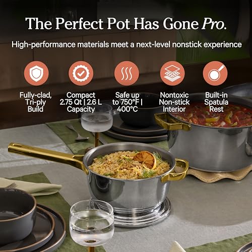 Mini Titanium Perfect Pot Pro (2.75 Quarts / Gold)