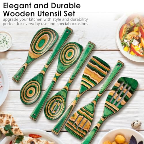 Wooden Spoons for Cooking (7 Count)