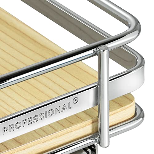 lite™ Pull Out Spice Organization for Cabinets (Wood / 4-1/4" - 1 Tier)