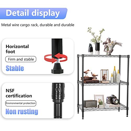 3 Tier Wire Shelf