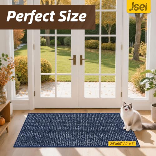 Dirt Trapper Door Mat 24" x 60" (Blue / 24'' X 60'')
