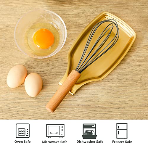 Gold Spoon Rest For Stove up (Gold -square)