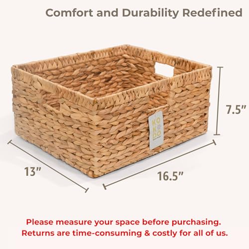 KOKODO 16.5"Lx13"W Extra Large (Natural / Extra Large 16.5"Lx13"W)