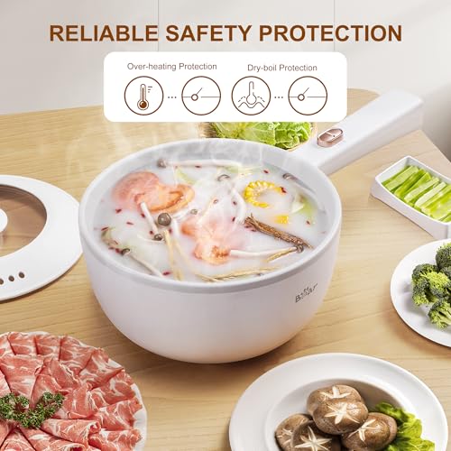 2L Electric Hot Pot Electric1000W (White)