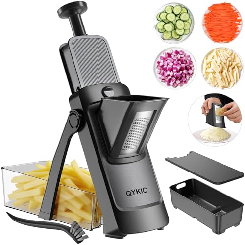 Mandoline Slicer for Kitchen (S4 Black)