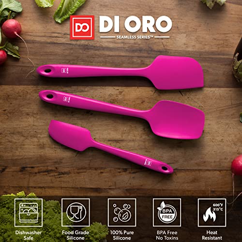 DI ORO Silicone Spatula Set (3 Count)