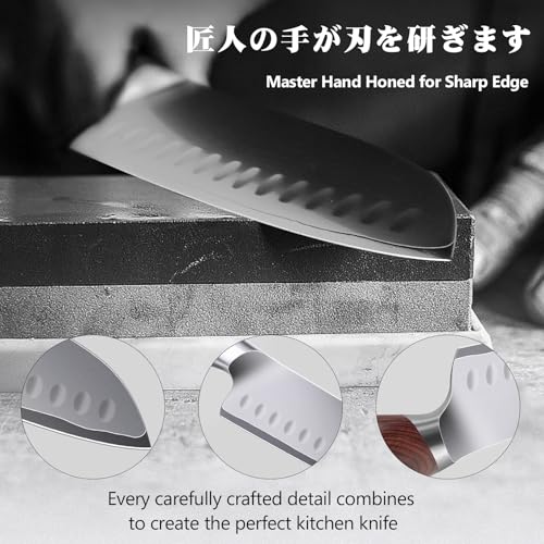 7 In Chef Knife (7 Inch Santoku Knife)
