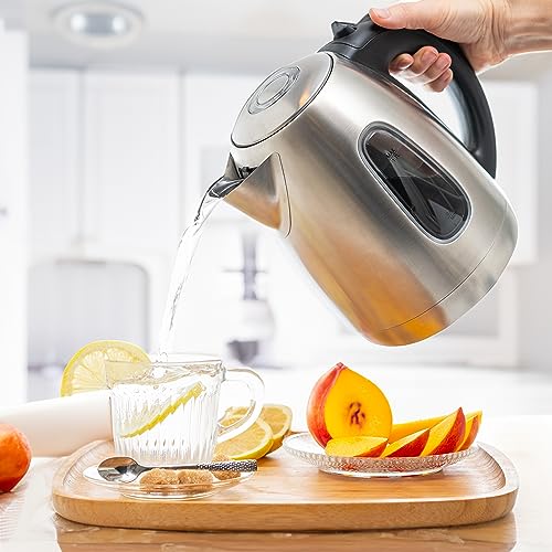 1.7 Liter Stainless Steel Electric Kettle (Stainless Steel 1.7L)