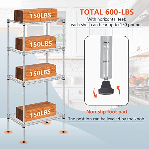 4 Tier Wire Shelf