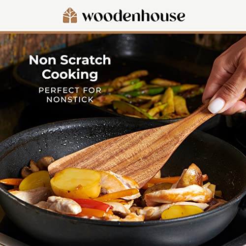 Wooden Spoons for Cooking (6 piece set)
