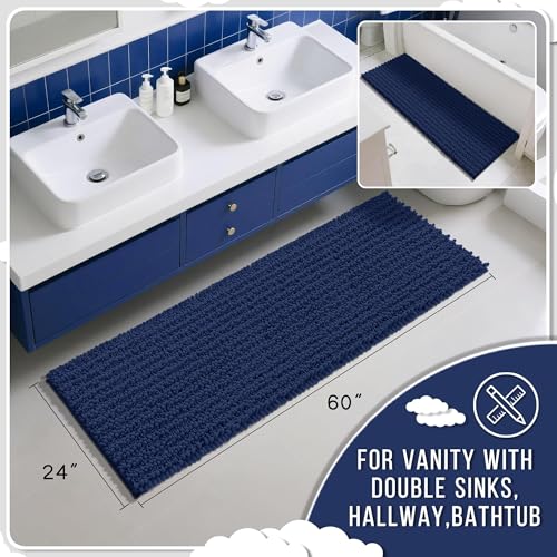 Bathroom Runner Rug 60x24 Inch (10.0333 Sq Ft)
