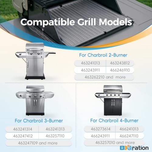 3 Pack Grill Emitter for Charbroil Commercial Tru (18 7/16"(3-Pack))