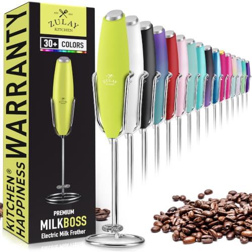 Milk Frother Wand (All Must Go Jade Green / Gift Box Frother)