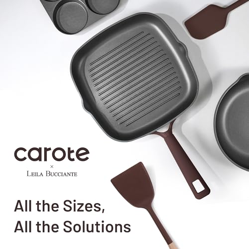 31pcs Nonstick Cookware Sets (Coffee / 31 Piece)