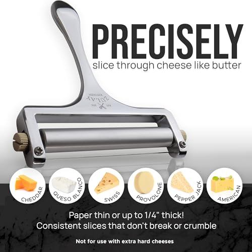 Stainless Steel Wire Cheese Slicer (Gunmetal)