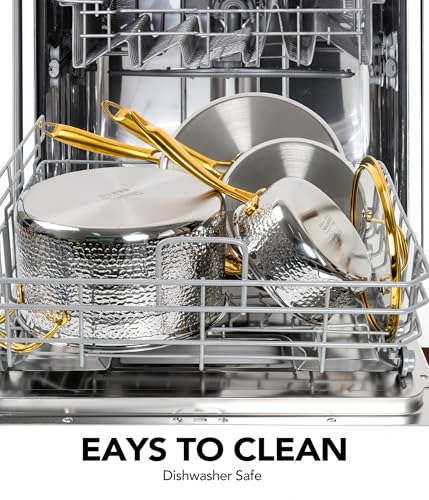 Triply Stainless Steel Pots and Pans Set