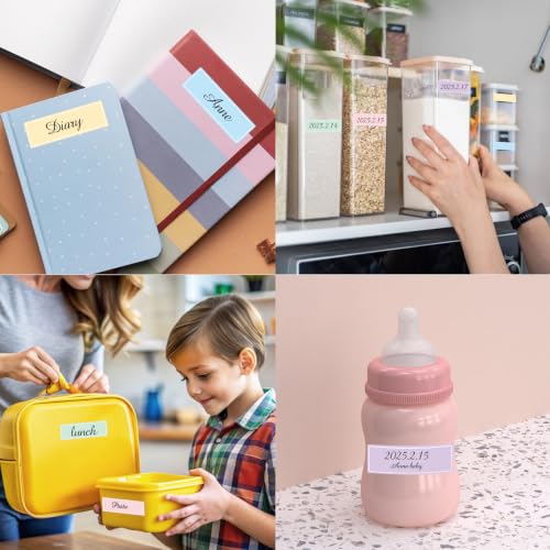300PCS Removable Labels (Colourful / 1*3 inch)