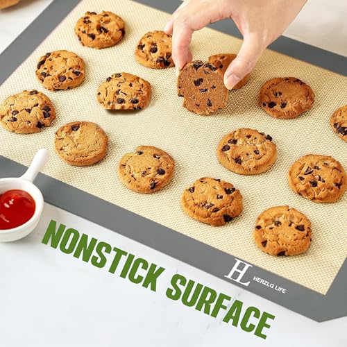 Silicone Baking Mat 4 (Gray-4pcs)