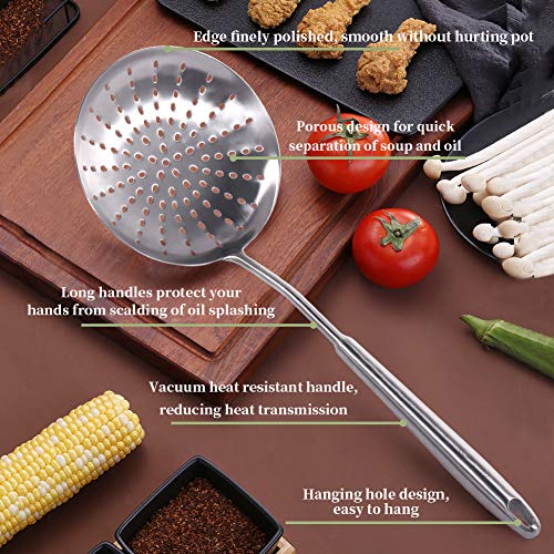 Skimmer Slotted Spoon (Length: 16.80 inches)
