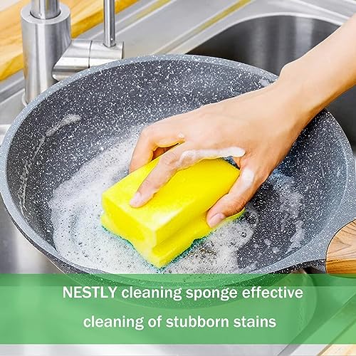 Sponges Eco Non (Yellow / 12 Count (Pack of 1))