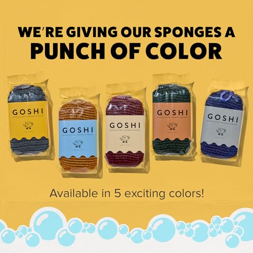 Exfoliating Shower Sponge (Blue)