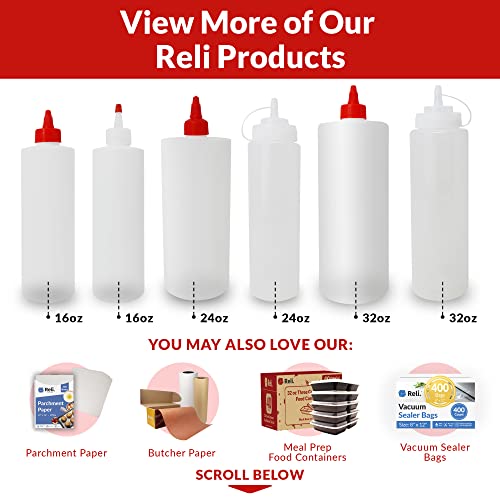 Plastic Squeeze Bottles (10 Count)