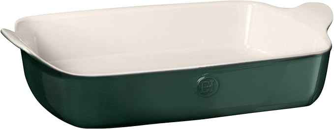 Emile Henry 13" x 9" Large Rectangular Baker - Modern Classics Collection |Evergreen
