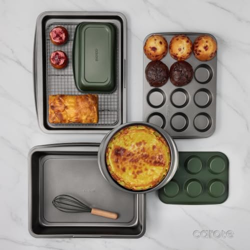 49pcs Nonstick Cookware Set (Green / 49 Piece)