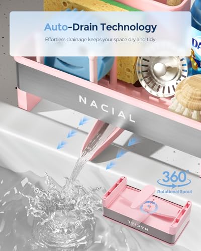 Kitchen Sink Organizer (Pink Dahlia)