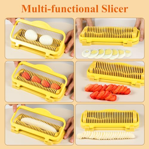 Larger Banana Slicer Egg Slicer for Hard Boiled Eggs