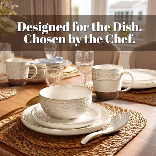 Plates And Bowls Sets (Willow Leaf (16 Pieces) (White))