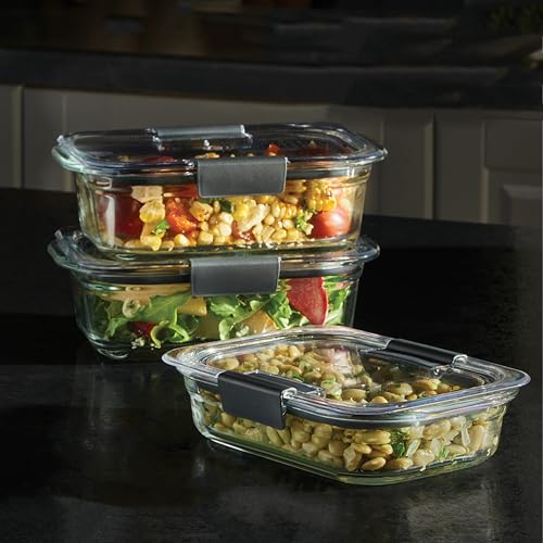 Brilliance Glass Food Storage Containers (Assorted Sizes (18-Piece))