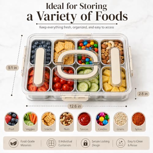 Snackle Box Container (8 pack)
