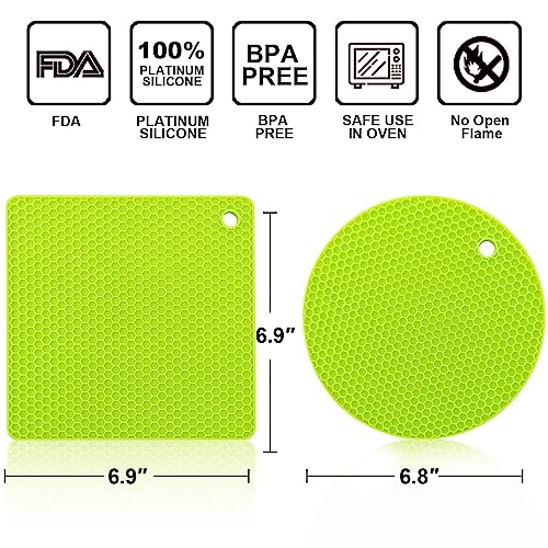 Silicone Trivet Mats (4 Count)