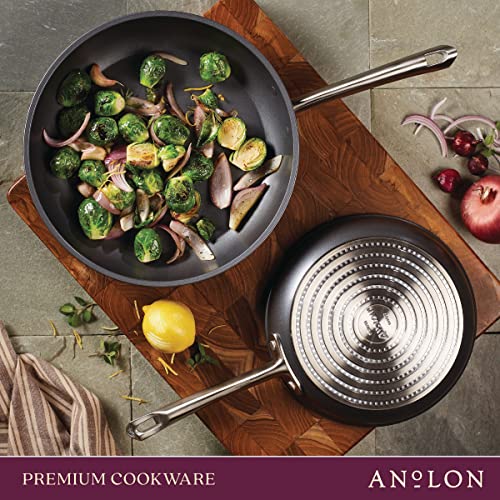 Accolade Forged Hard Anodized Nonstick Frying Pans (Skillet Set (8" & 10"))
