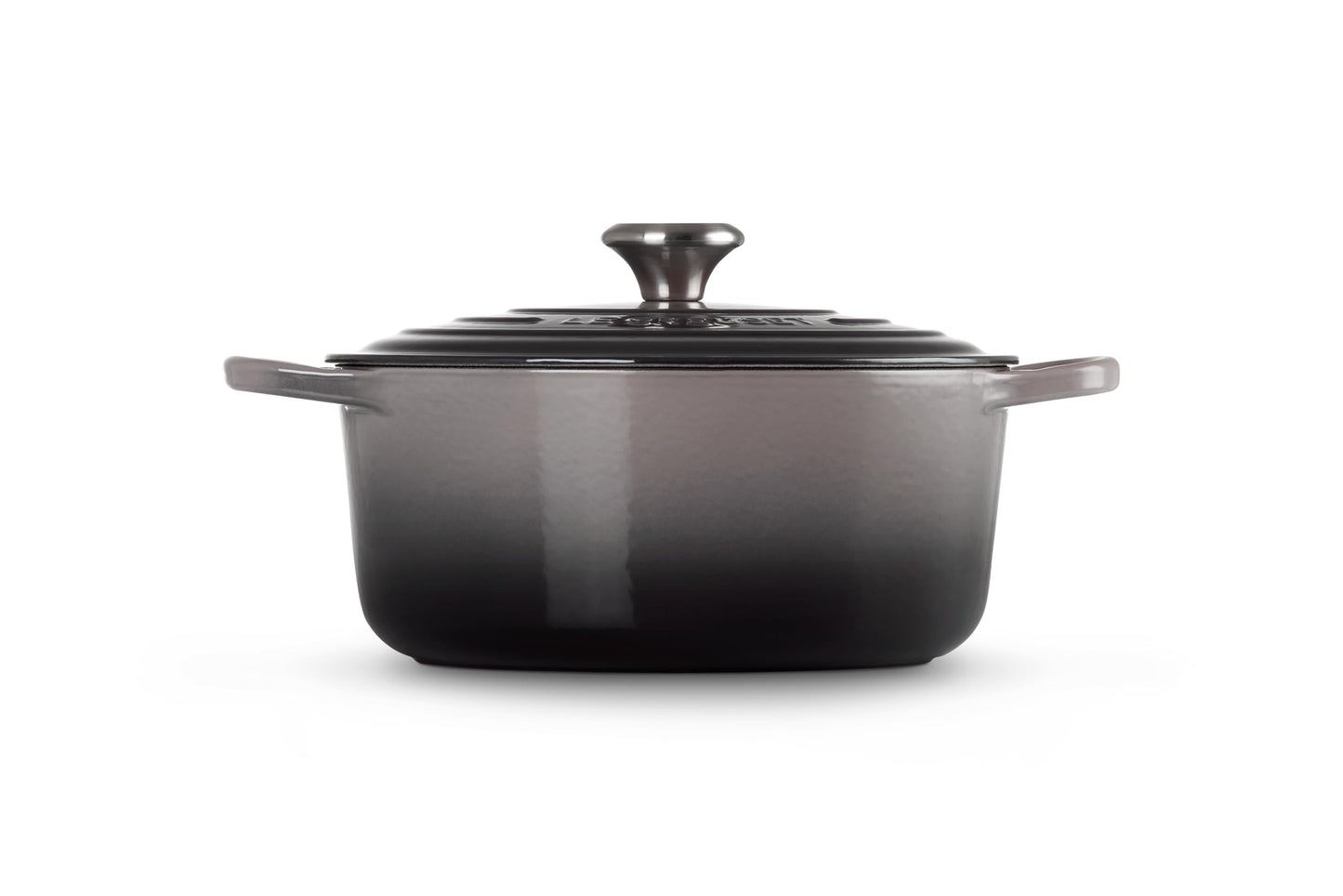 Enameled Cast Iron Round Dutch Oven (Oyster / 5.5 Qt)