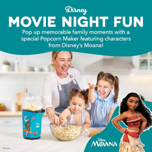 Disney Dash Moana Fresh Pop Popcorn Maker (Blue - Disney Moana / 16 cups)