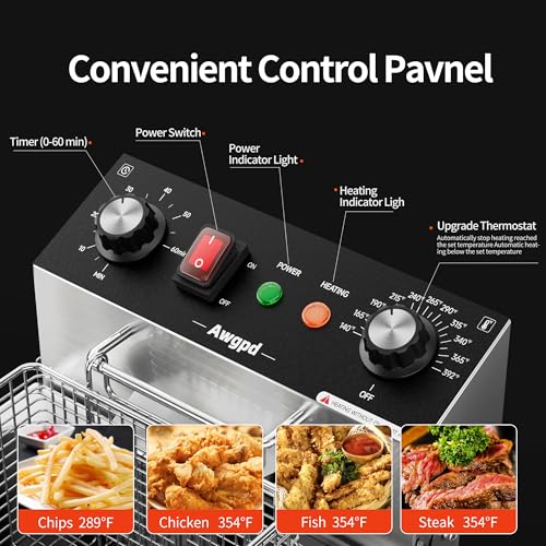 Commercial Electric Deep Fryer (20L)