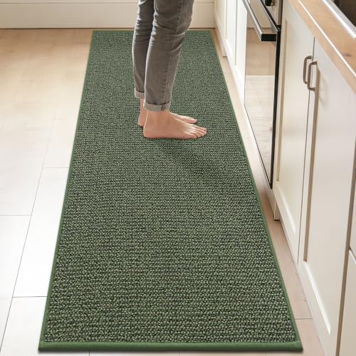 Kitchen Runner Rugs 24"x84" (Green / 24" X 84" (Rectangular))