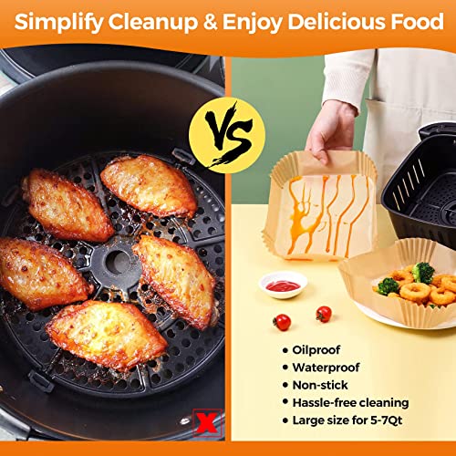 Air Fryer Liners Disposable (100 Count)