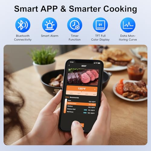 Wireless Bluetooth Meat Thermometer